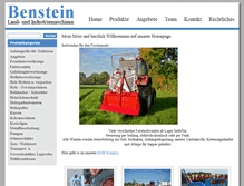Tablet Screenshot of benstein-brammer.de